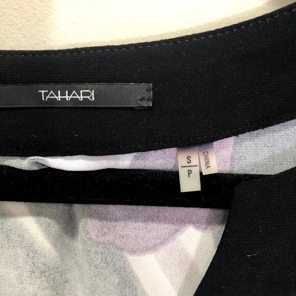 Tahari Floral V-Neck Lightweight Size Small Y2K Babydoll - Picture 3 of 6